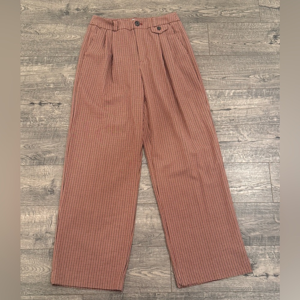 Plaid Slacks